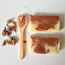 Buy Relaxing Floral Soap with Pink Clay in the Philippines.